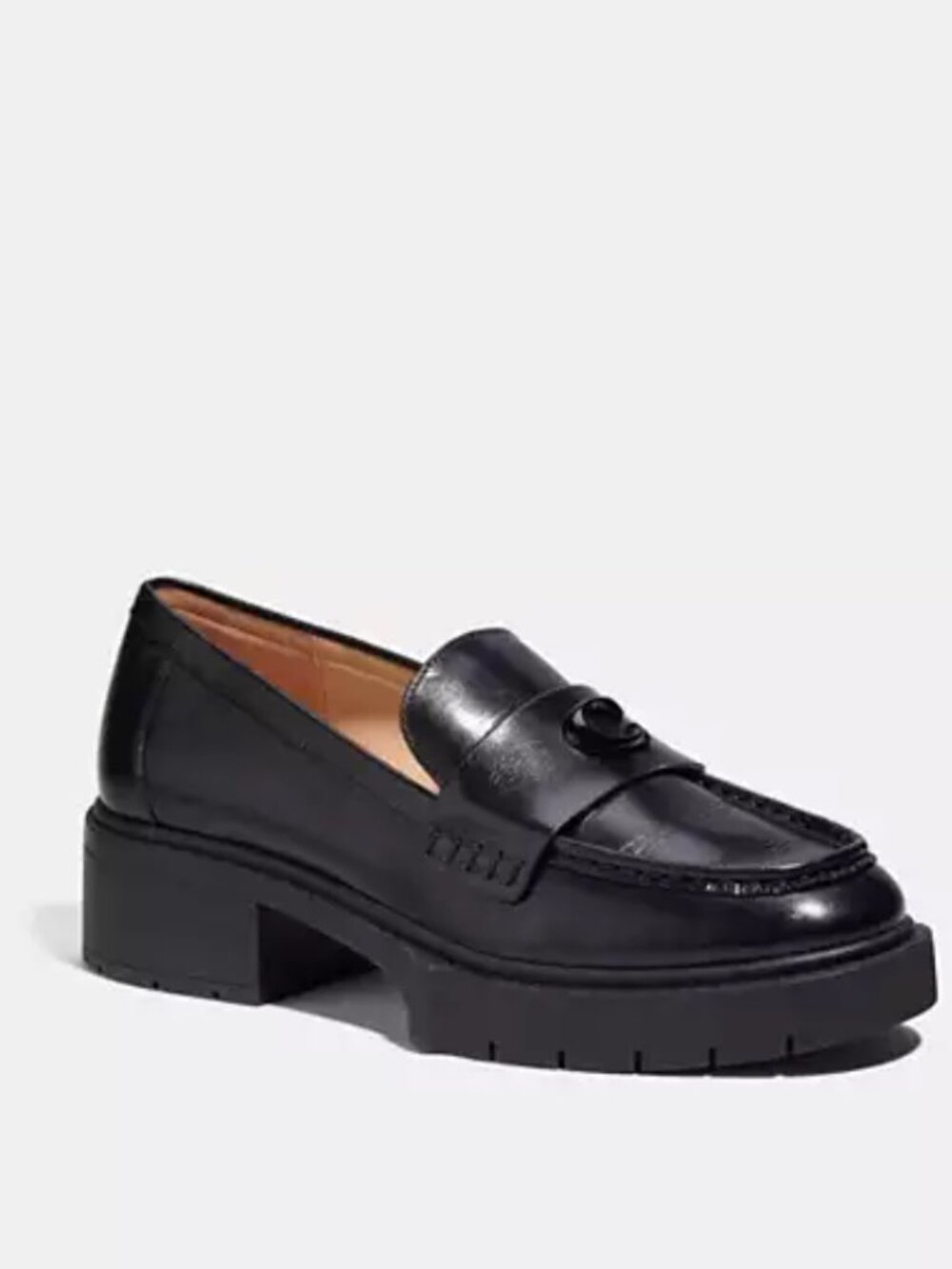 Black Coach Loafers